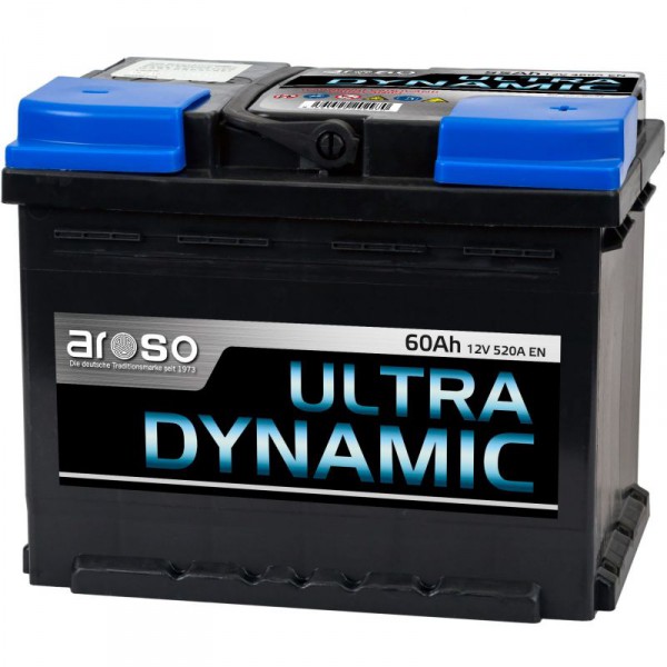 Aroso Ultra Dynamic 12V 60Ah 520A EN