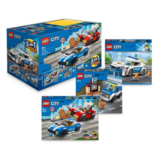 Lego City 66682 policejní set 3v1