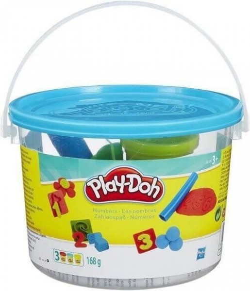 Play-Doh Modelovací set v kyblíku čísla