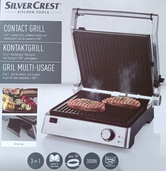 Silvercrest Kontaktni Gril
