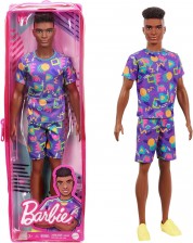 Barbie Model Ken 162 S afro účesem