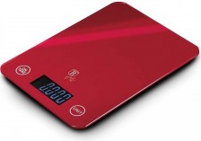 Berlingerhaus Váha kuchyňská digitální 5 kg Burgundy Metallic Line BH-9350