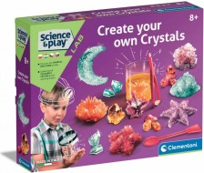 CLEMENTONI Science&Play Laboratoř Vytvoř si vlastní krystaly