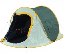 Countryside Pop-up kempinkový stan pro 2 osoby HG-11023A, tyrkysová/oranžová