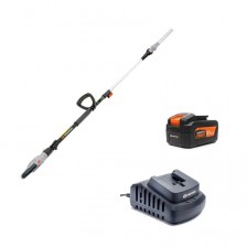 Daewoo DALPHT18-1 Aku teleskopické nůžky na živý plot 18V 1x 4.0 Ah + nabíječka