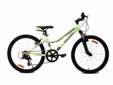 Dívčí horské jízdní kolo Actim SWAN MTB 24' Girl 385484 pistáciová