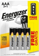 Energizer Alkaline Power AAA 4ks EB010