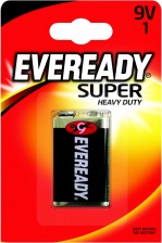 Energizer Eveready Super Heavy Duty 9V 1ks 7638900227543