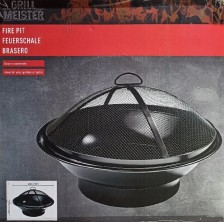 GRILLMEISTER Ohniště s krytem 325470, Ø 54 cm