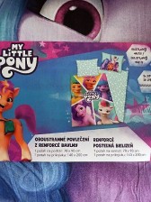 Hasbro Dětské oboustranné povlečení My little Pony 140 x 200 cm, 70 x 90 cm