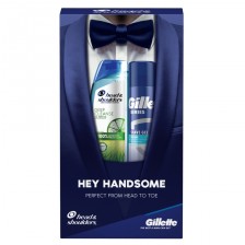 Head&Shoulders Deep Cleanse Šampon +Gillette holicí gel dárková sada