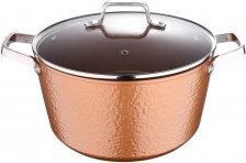 Hrnec s poklicí Bergner Origen  20 cm, 2,2 l, měděný