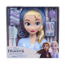 IMC TOYS Frozen Česací hlava Elsa s doplňky