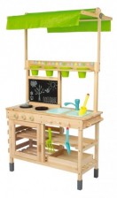 KidLand Dětská venkovní kuchyňka s markýzou 446439