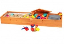 KidLand Pískoviště na balkon 150 x 20 x 45 cm HG-10573