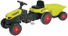 KidLand Šlapací traktor s přívěsem
