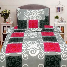 KSTL 4-dílné bavlněné povlečení 2B-BED 140x200cm 70x90cm