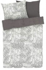 KSTL 3-dílné francouzské ložní povlečení Renforcé, 200 x 220 cm, 70 x 90 cm geometrický vzor