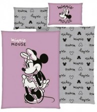KSTL Dětské ložní povlečení bavlna, 140 x 200 cm, 70 x 90 cm, Minnie Mouse ( 9535 )