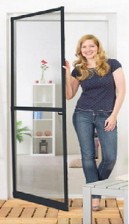 KSTL Dveřní síť proti hmyzu 100 x 210 cm antracit