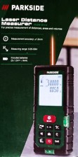 Laserový měřič vzdálenosti Parkside PLEM 50 C4