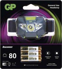 LED čelovka GP CH32, 80lm