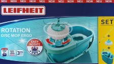 Leifheit 55413 Set Rotation Disc Mop Ergo