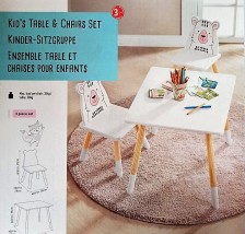 Livarno Home Sada dětského nábytku 3dílná