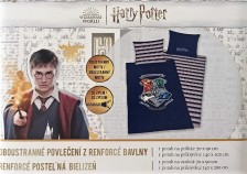 Ložní povlečení Renforcé Harry Potter - erb Školy čar a kouzel v Bradavicích