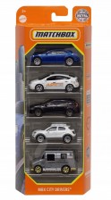 Matchbox Angličák 5 ks City Drivers