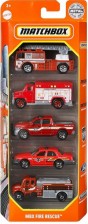 Matchbox Angličák 5 ks Fire Rescue