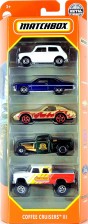 Matchbox Autíčka angličák Coffee Cruisers III 5ks HFH15