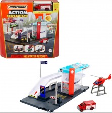 Matchbox Toys Action Drivers Helicopter Rescue