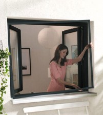 MP Ochrana proti hmyzu na okno, 100 x 120 cm, antracitová