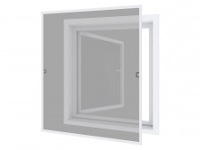 MP Ultra plochá hliníková síťka proti hmyzu na okno 130 x 150 cm, bílá