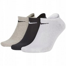 Nízké bavlněné ponožky mix barev Nike 3pack SX2554-901, 38/42 M