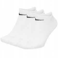 Nízké bavlněné ponožky Nike 3pack SX2554-101, 38/42 M