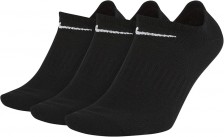 Nízké bavlněné ponožky Nike Everyday Cushioned 3pack SX7673-010, 38/42 M