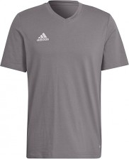 Pánské tričko s krátkým rukávem adidas Entrada 22, HC0449 vel. L šedá
