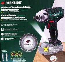 PARKSIDE Aku rázový utahovák PDSSA 20-Li B2 – bez akumulátoru a nabíječky