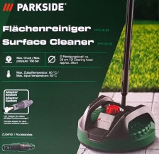 Parkside čistič ploch PFR 28 B3