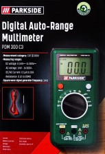 PARKSIDE Digitální multimetr PDM 300 C3