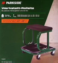 PARKSIDE Dílenská stolička na kolečkách 478004
