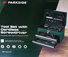 PARKSIDE Kufr s nářadím a aku šroubovákem PWBM A1