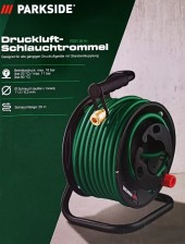 PARKSIDE Navíjecí buben s tlakovou hadicí PDST 20 A1, 20 m