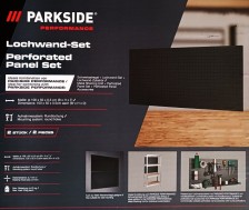 PARKSIDE PERFORMANCE 2dílná sada perforovaných panelů s příslušenstvím 15 dílů