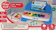 PLAYTIVE Dětské kouzelné piano modrá