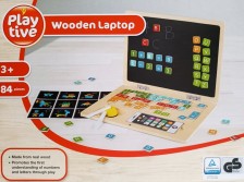 Playtive dřevěný notebook