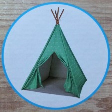 PLAYTIVE teepee hvězdy