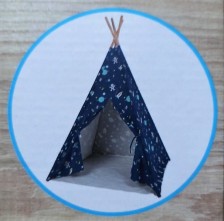 PLAYTIVE teepee vesmír